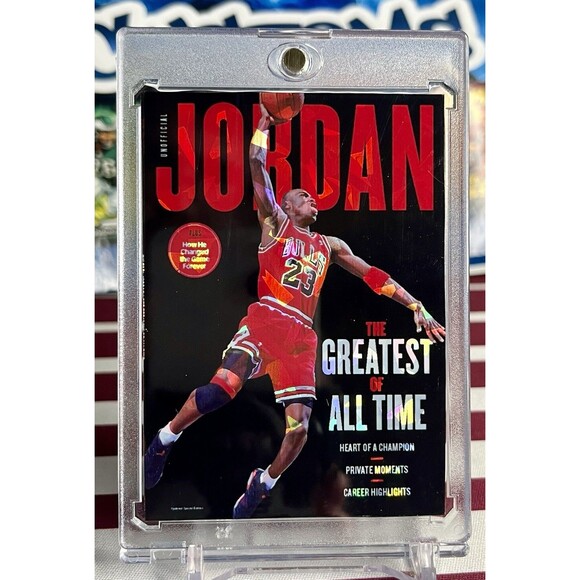 Michael Jordan 16 Card Lot Cracked Ice Holographic Custom Trading Cards Jordan - Picture 3 of 16